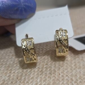 Intricate 18ct Gold Filled Earrings